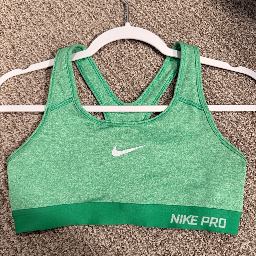 Nike Pro Mint Green Sports Bra